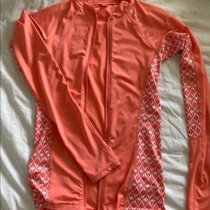 Rip curl zip up rash guard XS